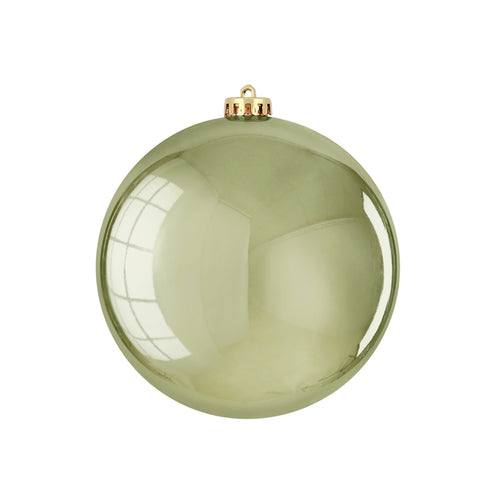 Unbreakable Shiny Light Green Bauble (15cm)