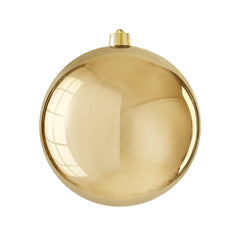 Unbreakable Shiny Gold Bauble (25cm)