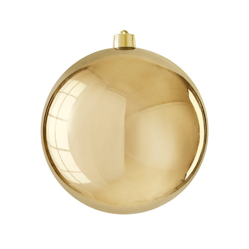 Unbreakable Shiny Gold Bauble (25cm)