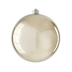 Unbreakable Shiny Champagne Bauble (25cm)