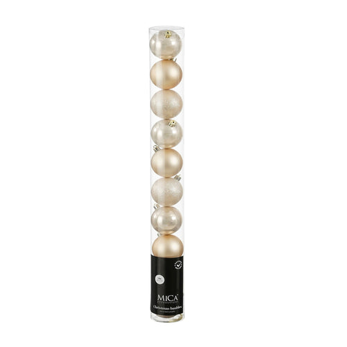 Unbreakable Cream Bauble (6cm)