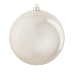 Bauble unbreakable cream pearl - d25cm