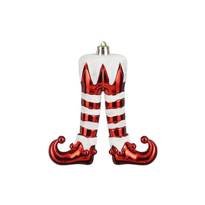 Ornament elf red - l11xw3,5xh13cm