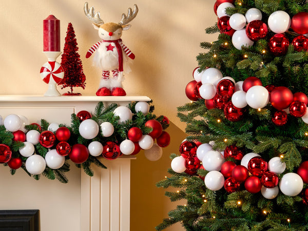 Red Colour Garland (180cm)