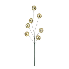 Champagne Mirror Balls Branch (60cm)
