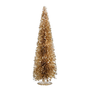 Decoration tree champagne - h60xd19cm