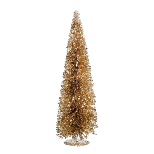 Decoration tree champagne - h60xd19cm