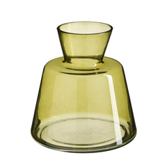 Green Strato Glass Vase (21 cm)