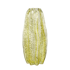 Yellow Sasja Glass Vase (28.5 cm)