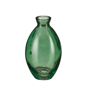 Elva Dark Green Single Flower Vase (12 cm)