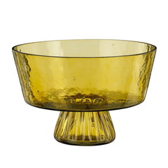 Ochre Yully Glass Vase (16 cm)