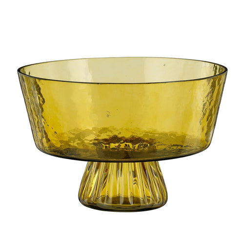 Ochre Yully Glass Vase (16 cm)