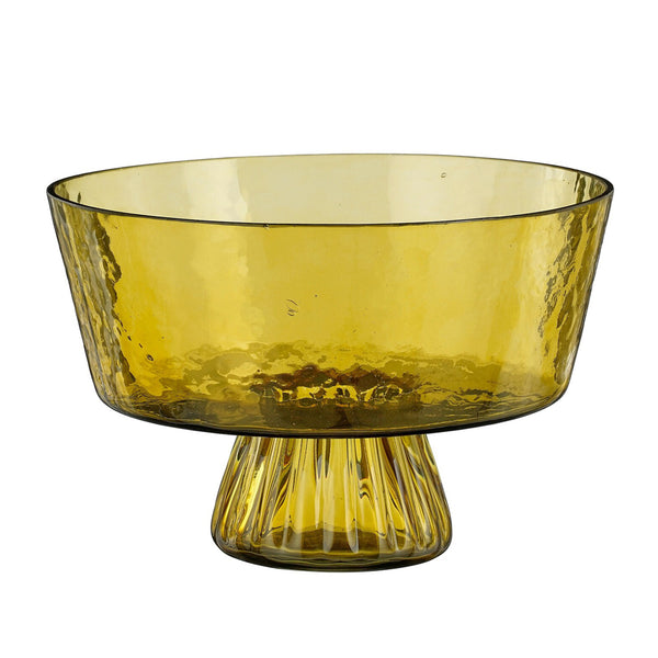 Ochre Yully Glass Vase (16 cm)