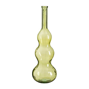 Light Green Benito Recycled Glass Vase (100 cm)