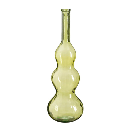 Light Green Benito Recycled Glass Vase (100 cm)