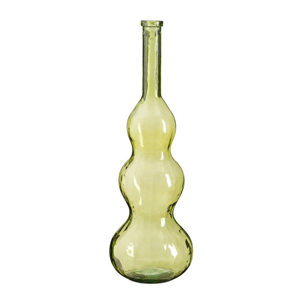 Light Green Benito Recycled Glass Vase (100 cm)