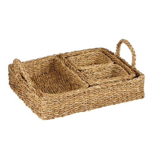 Brown Jace Serving Tray 5pcs (42 cm)