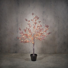 Pink Tree In Pot Classic White 150L IP44 With Timer