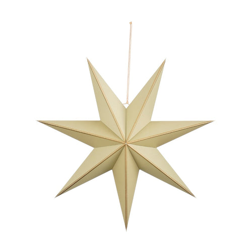 Beige Hanging Star (60cm)