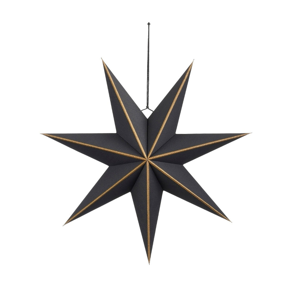 Black Hanging Star (60cm)