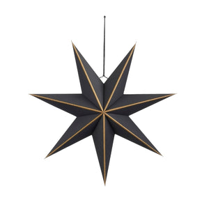 Black Hanging Star (60cm)