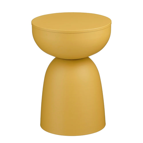 Elliott side table ochre - h45xd32cm