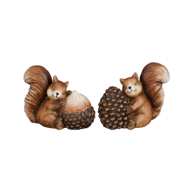 Brown Squirrel Decoration (10.5 cm) - Each At