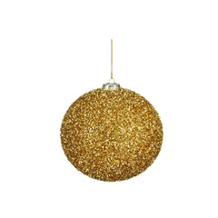 Unbreakable Gold Bauble (15cm)