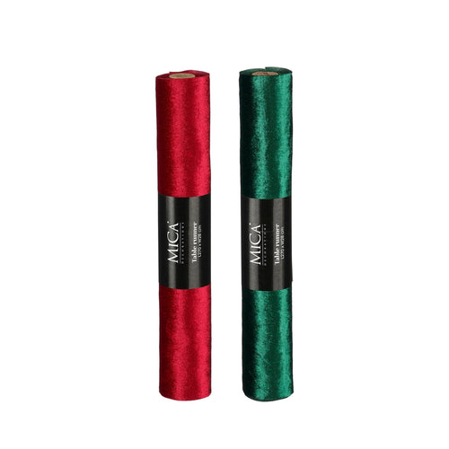 Green Red Table Runner Display (270cm)