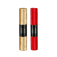 Red Gold Table Runner Display (270cm)