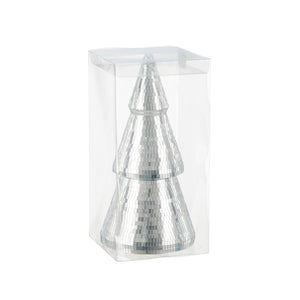 Silver Mirror Tree Decoration (40cm)