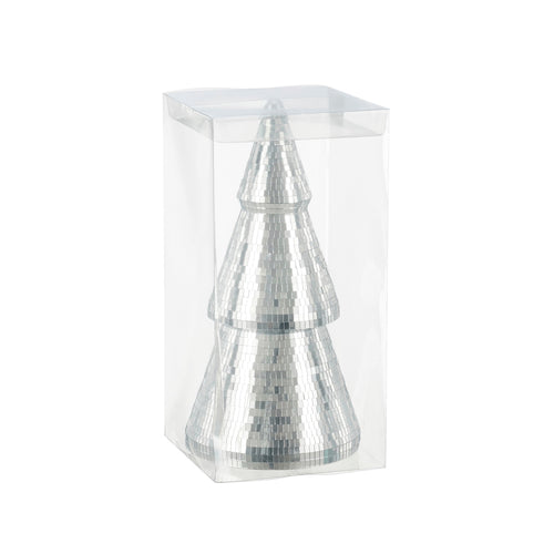 Silver Mirror Tree Decoration (40cm)
