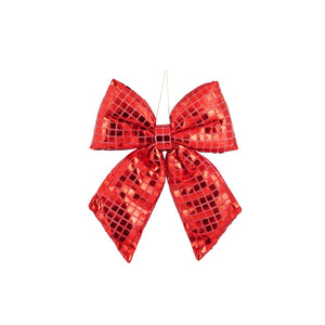 Red Design Bow (23cm)