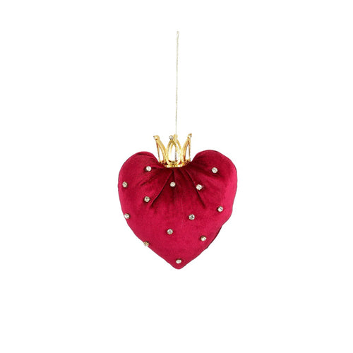 Red Heart Ornament (12cm)