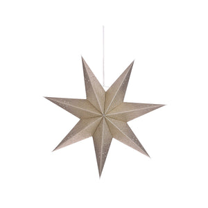 Champagne Hanging Star (45cm)