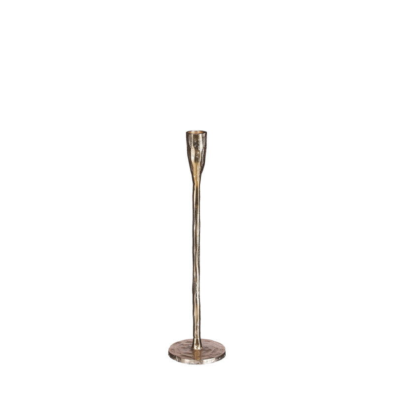 Stretto candleholder gold 32x8cm