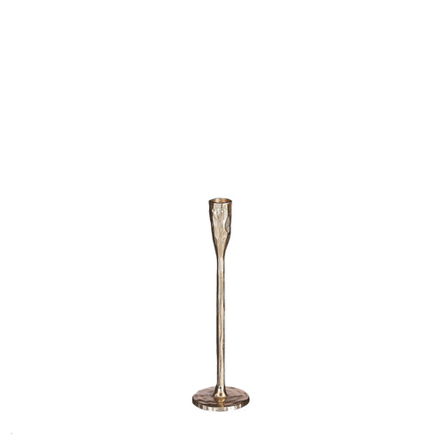 Stretto candleholder gold 26x7cm