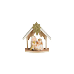 Cream Holy Family Figure (15cm)