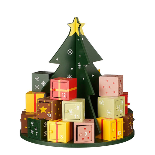 Decoration tree green FSC 100% - h30xd27,5cm