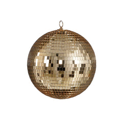 Champagne Mirror Ball Ornament (25cm)