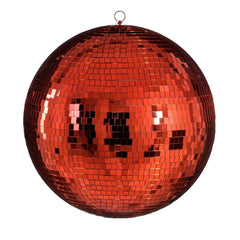 Hanging Red Mirror Ball (50cm)