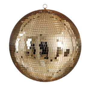 Hanging Champagne Mirror Ball (50cm)