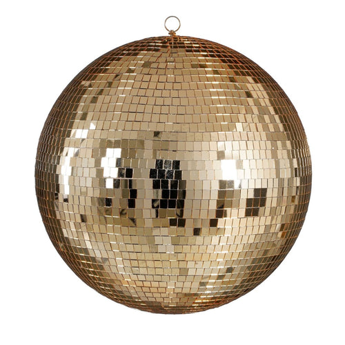 Hanging Champagne Mirror Ball (50cm)