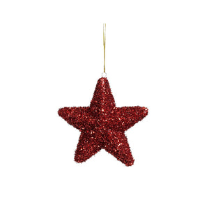 Red Star Display Ornament (15cm)