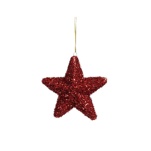 Red Star Display Ornament (15cm)