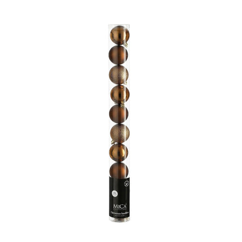 Unbreakable Brown Bauble (6cm)