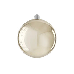 Bauble unbreakable champagne shiny - d20cm