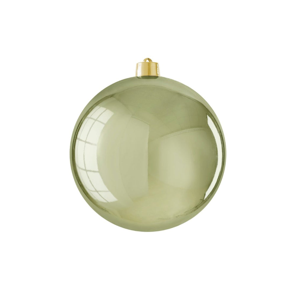 Unbreakable Shiny Green Bauble (20cm)