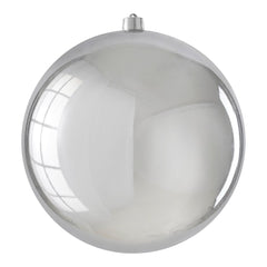 Unbreakable Shiny Silver Bauble (50cm)