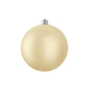 Bauble unbreakable champagne matt - d20cm